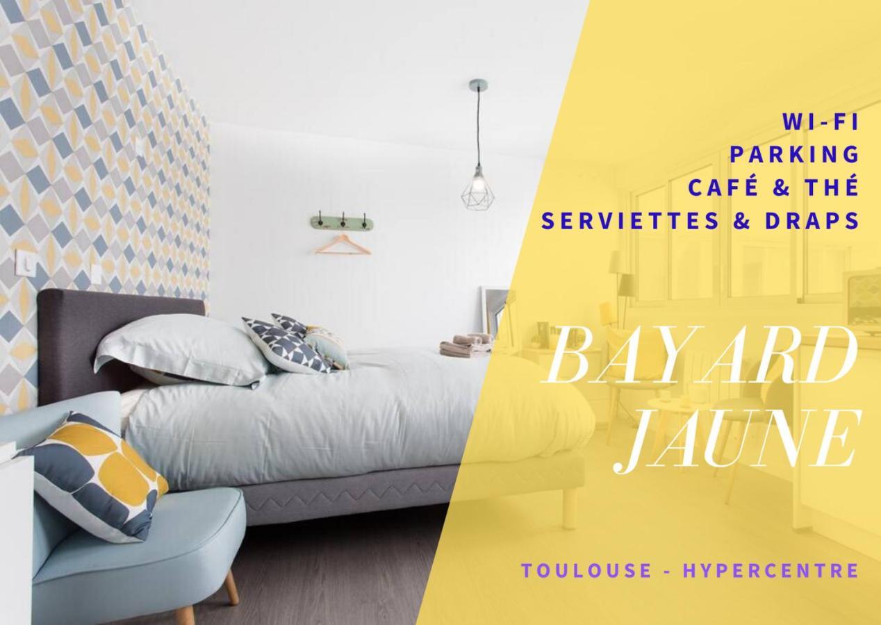 Le Bayard Jaune - Parking & Gare Sncf Тулуза Экстерьер фото